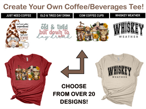 Coffee & Beverages Create-Your-Own Apparel