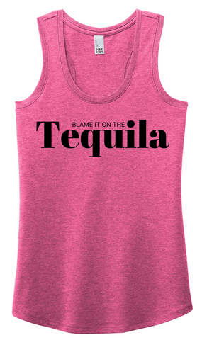 Blame It On The Tequila Tank Top