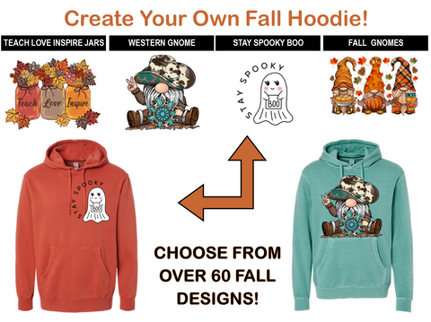 Create-Your-Own Fall Hoodie
