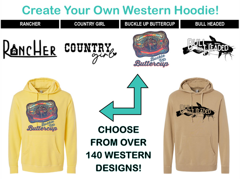 Create-Your-Own Western Hoodie