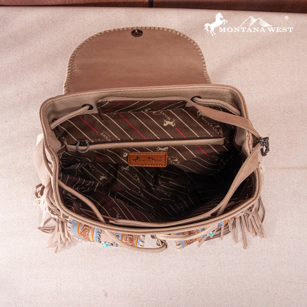 Montana West Embroidered Collection Backpack