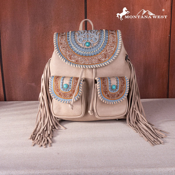 Montana West Embroidered Collection Backpack