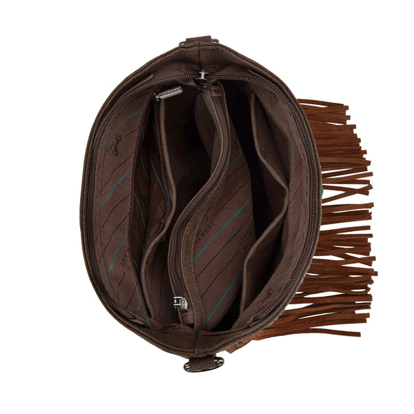 Montana West Embroidered Aztec Concealed Carry Crossbody
