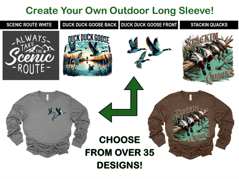 Create-Your-Own Outdoor Long Sleeve