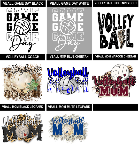 Volleyball Tee Create-Your-Own