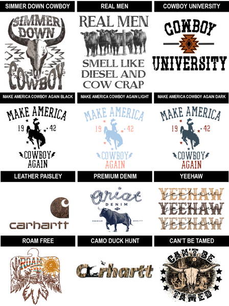 Create-Your-Own Western Tee