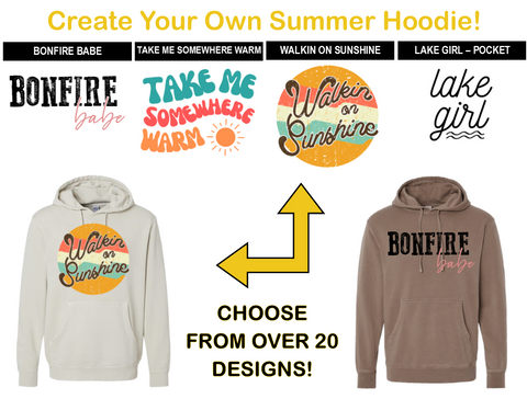 Create-Your-Own Summer Hoodie