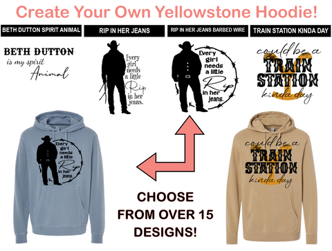 Create-Your-Own Yellowstone Hoodie