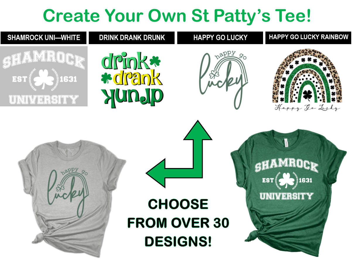 Create-Your-Own St. Patrick's Day Tee