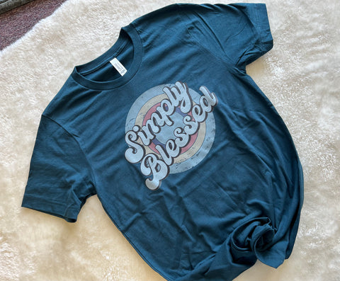 Simply Blessed Retro Tee