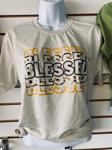 Blessed Triblend Tee