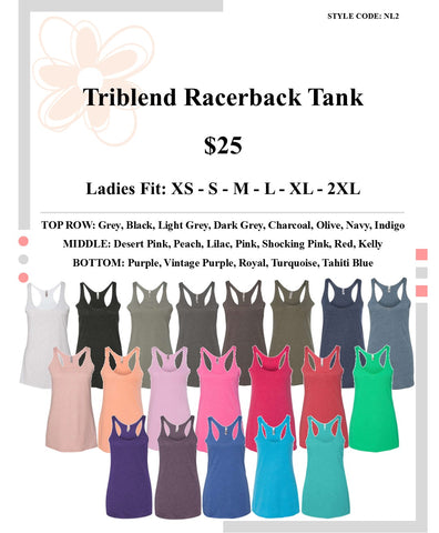 Triblend Racerback Tank