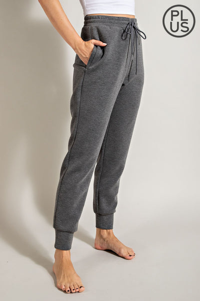 Plus Size Ponti Sweatpants