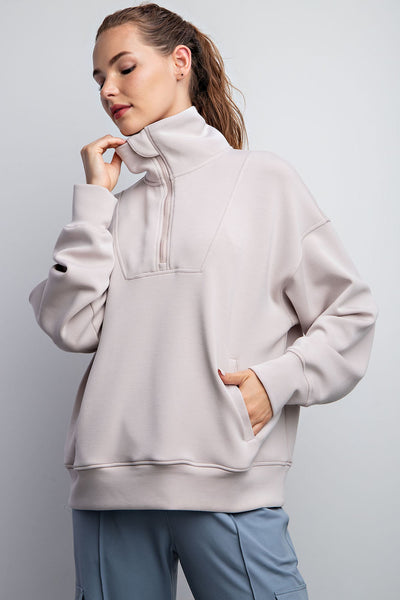 Rae Mode Modal 1/4 Zip Crew