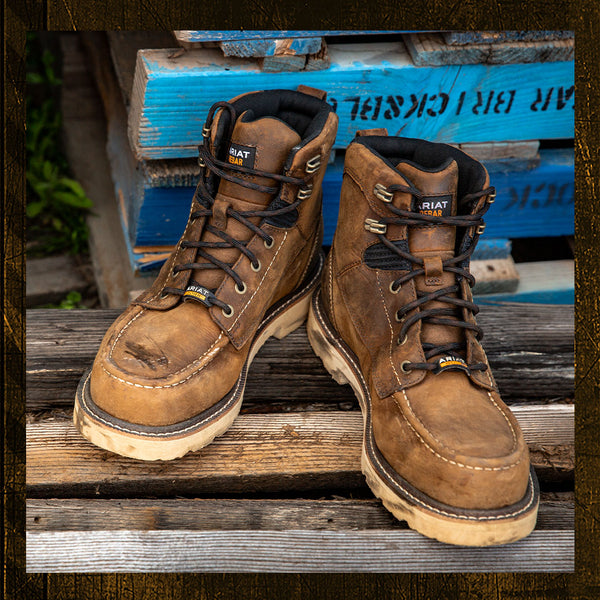 Ariat Men's Rebar Lift 6" Waterproof Composite Toe Work Boot