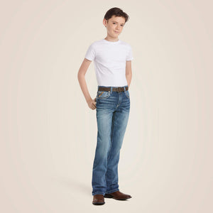 Boys Ariat B4 Relaxed Coltrane Boot Cut Jean