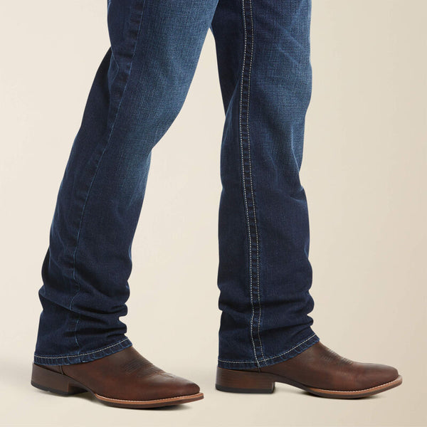Ariat Men's M2 Relaxed Stretch Stillwell Boot Cut Jean in Salton Wash