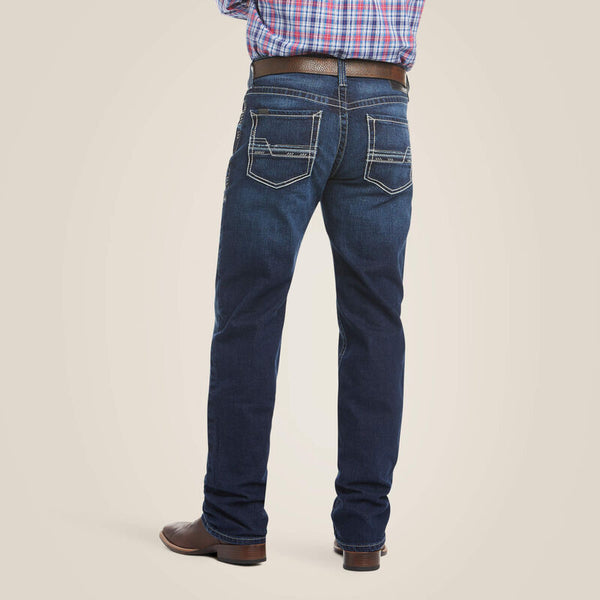 Ariat Men's M2 Relaxed Stretch Stillwell Boot Cut Jean in Salton Wash