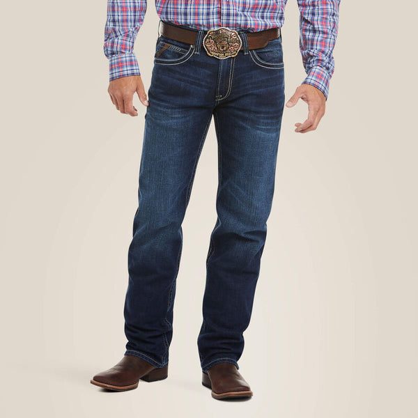 Ariat Men's M2 Relaxed Stretch Stillwell Boot Cut Jean in Salton Wash