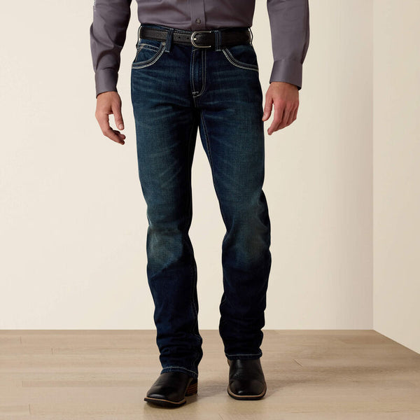 Men's Ariat M5 Slim Stretch Coltrane Stackable Straight Leg Jean