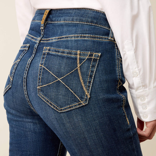 Ariat Women's High Rise Ella Rascal Slim Trouser Jeans