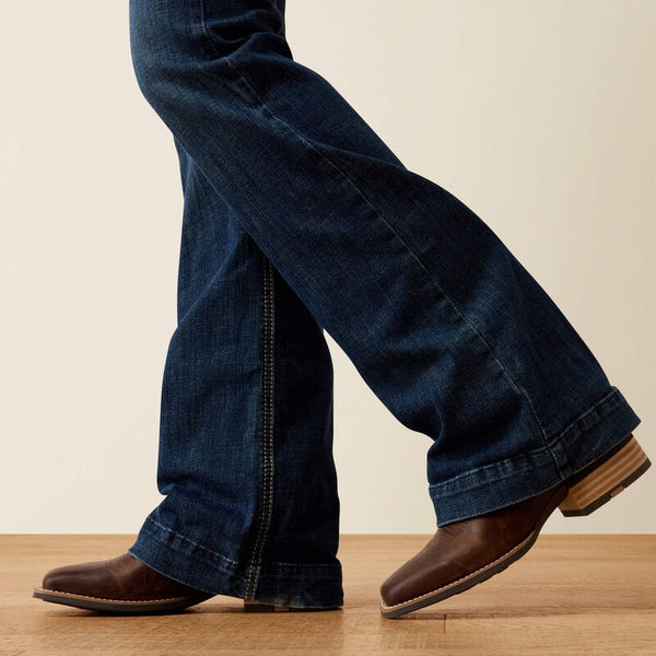 Ariat Women's High Rise Ella Rascal Slim Trouser Jeans