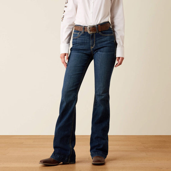 Ariat Women's High Rise Ella Rascal Slim Trouser Jeans