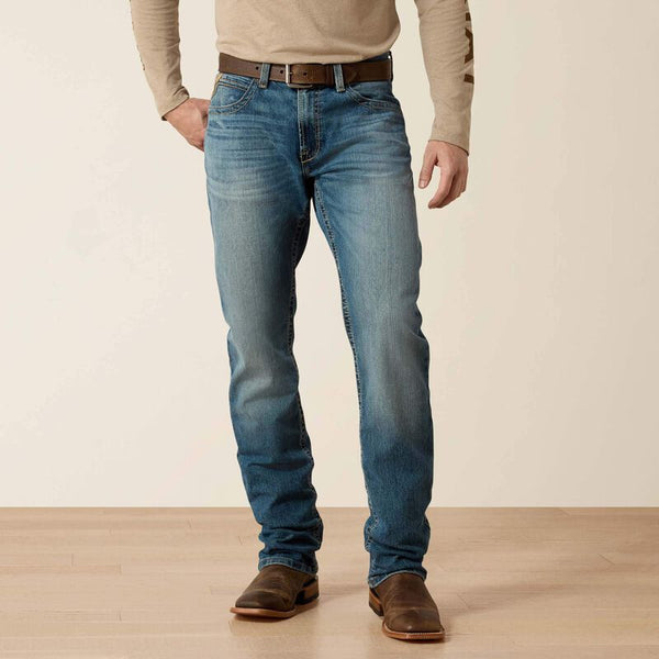 Men's Ariat M4 Rise Stretch Stockton Stackable Straight Leg Jeans
