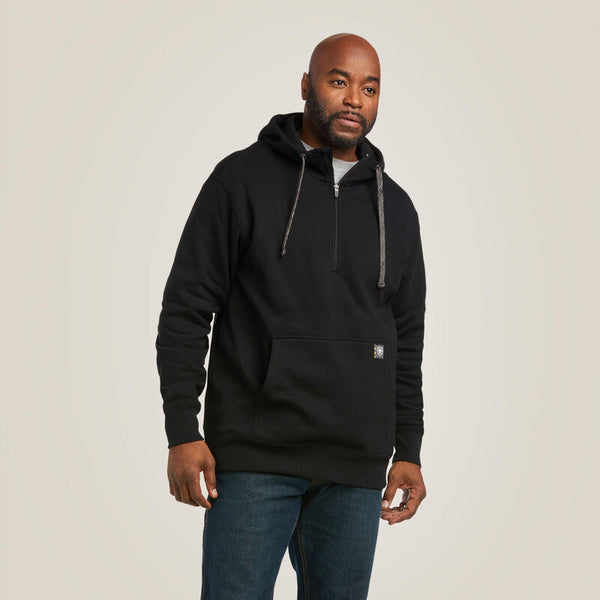Ariat Men's Rebar Workman 1/4 Zip Hoodie