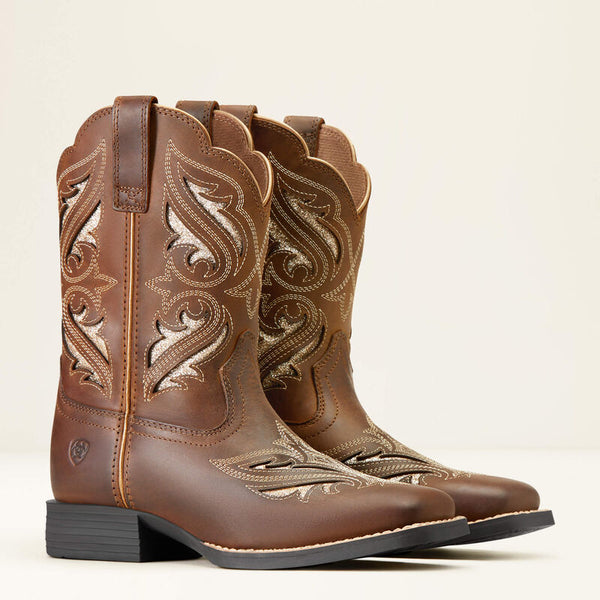 Ariat Youth Round Up Bliss Western Boot