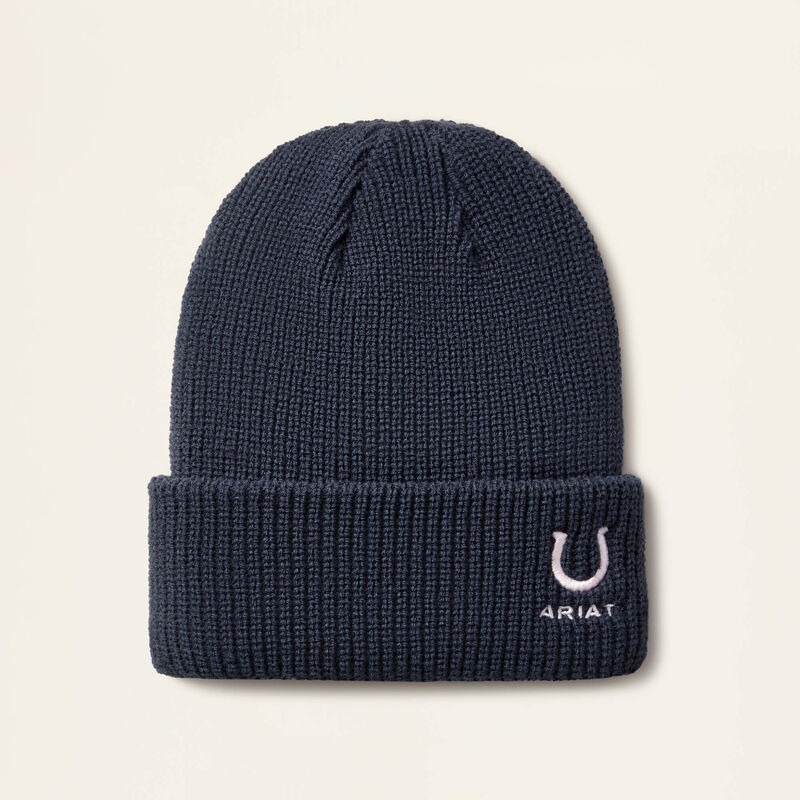 Ariat Youth Horse Shoe Beanie