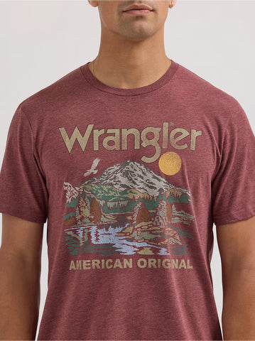 Wrangler Mens Desert Scene Tee
