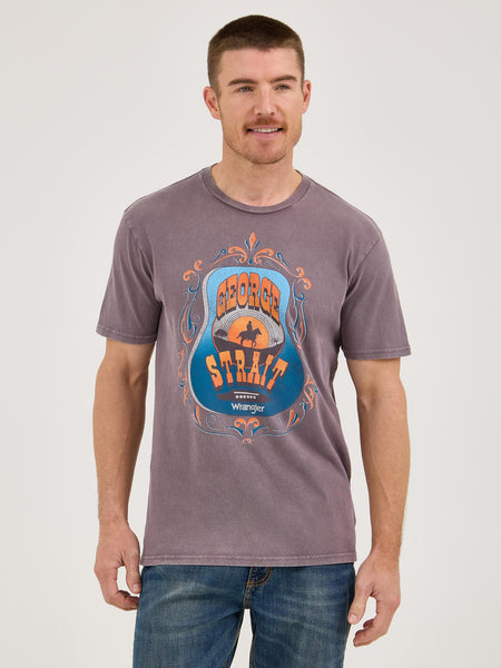 Wrangler® Short Sleeve Graphic T-Shirt - George Strait - Regular Fit