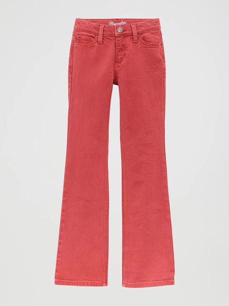 Wrangler Girls Western Bootcut Jean - Chili