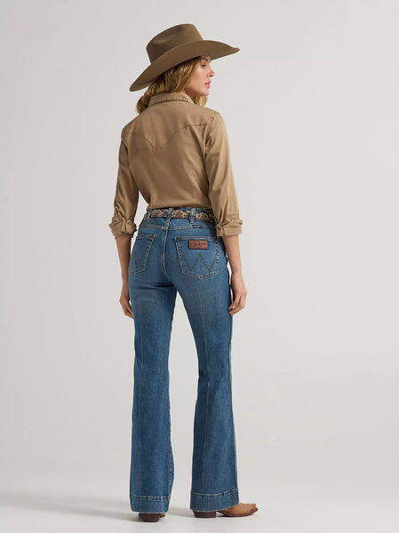 Women's Wrangler Retro® Bailey High Rise Trouser Jean