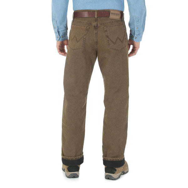Men's Wrangler Rugged Wear Thermal Jeans