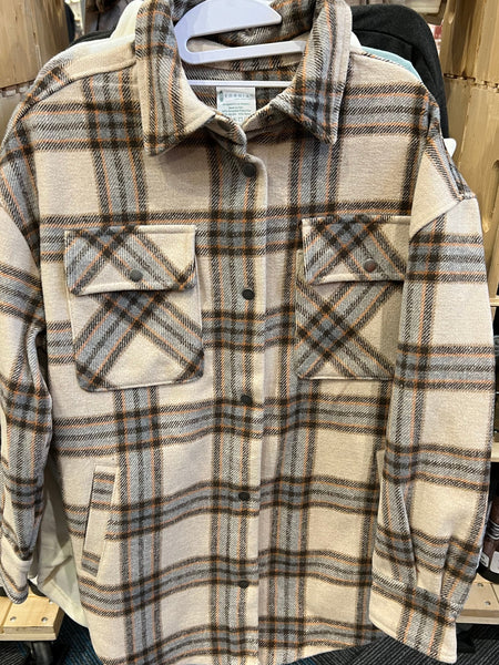 Fleece Plaid Shacket