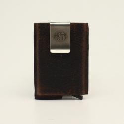 3D Mens Smart Wallet Brown