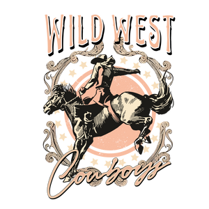 Wild West Cowboys Print