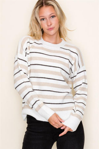 Stacked Stripe Sweater