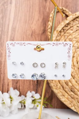 Crystal Avenue Earrings Set