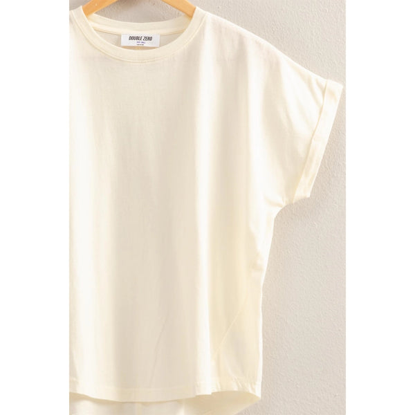 Mineral Washed Tunic Tee