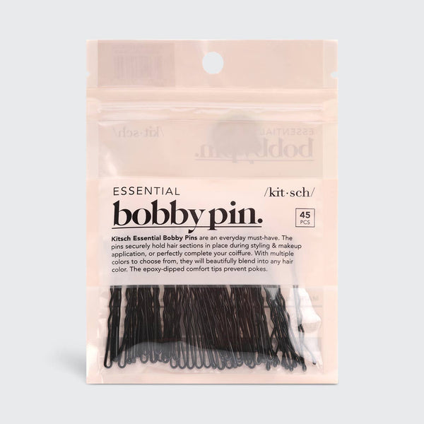 Essential Bobby Pins 45pc - Black