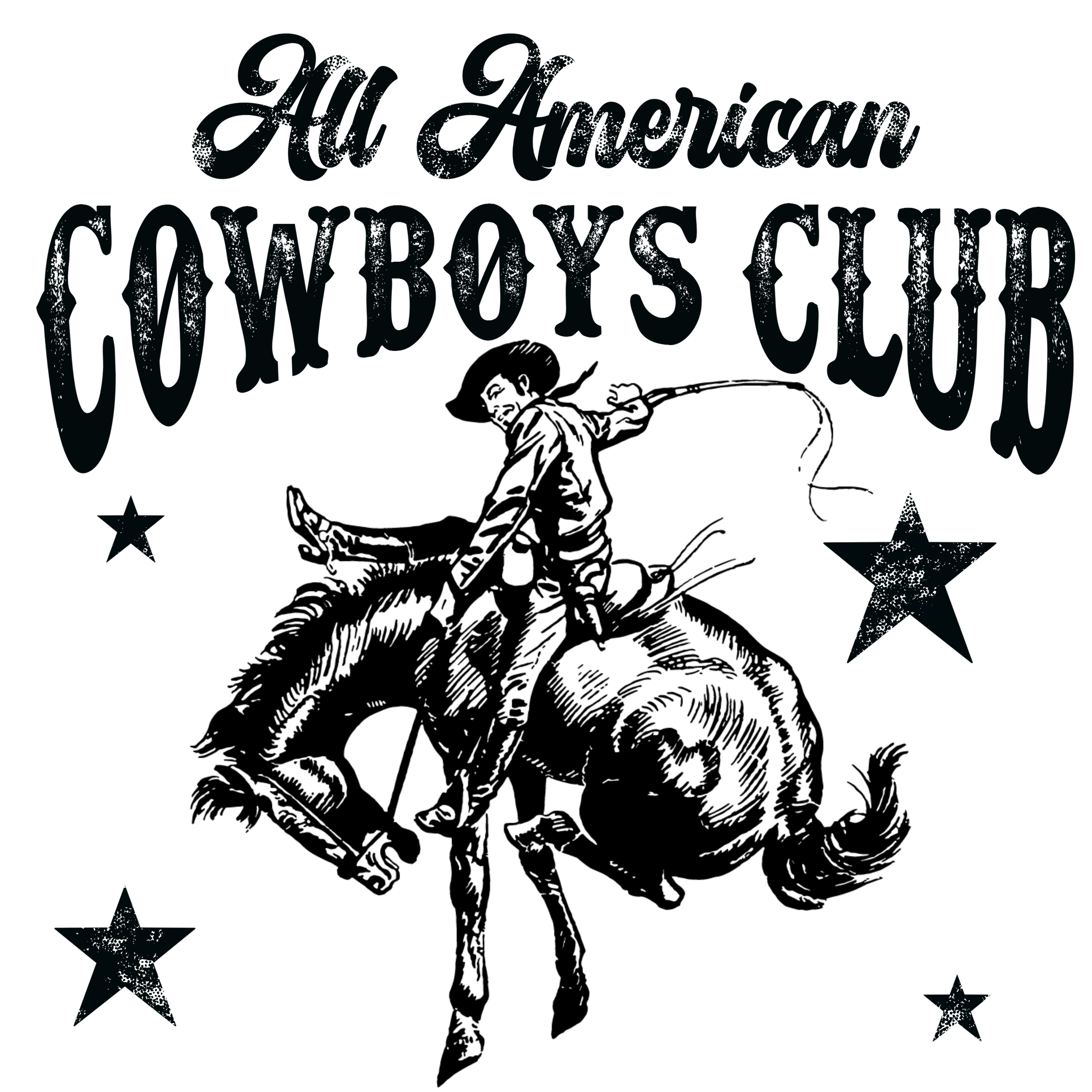 Cowboys Club Print