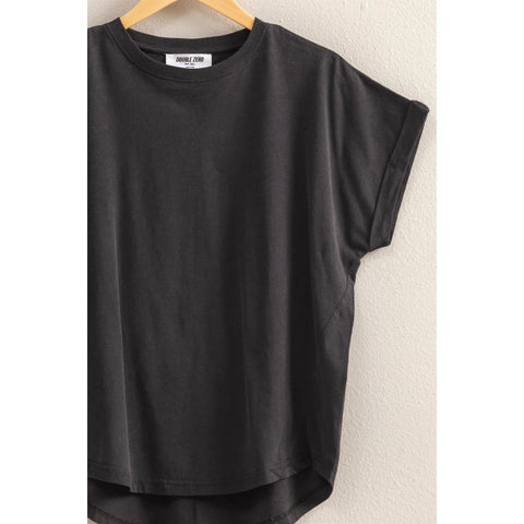 Mineral Washed Tunic Tee