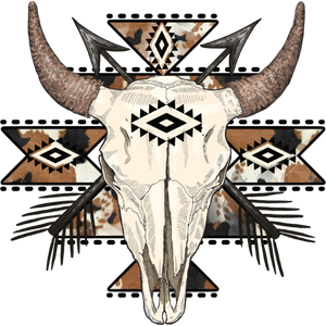 Aztec Arrow Skull Prints