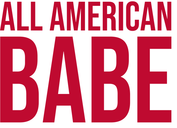 All American Babe Print