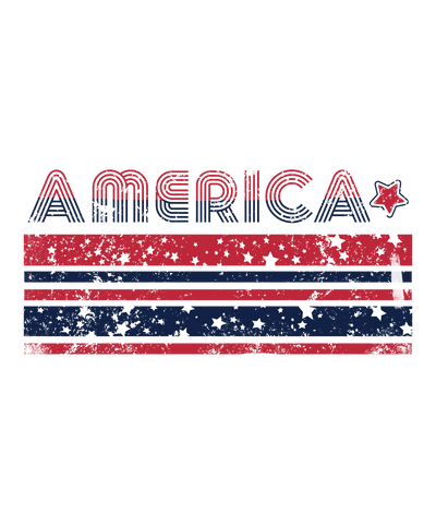 America Stars Print