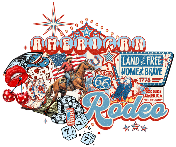 American Rodeo Print