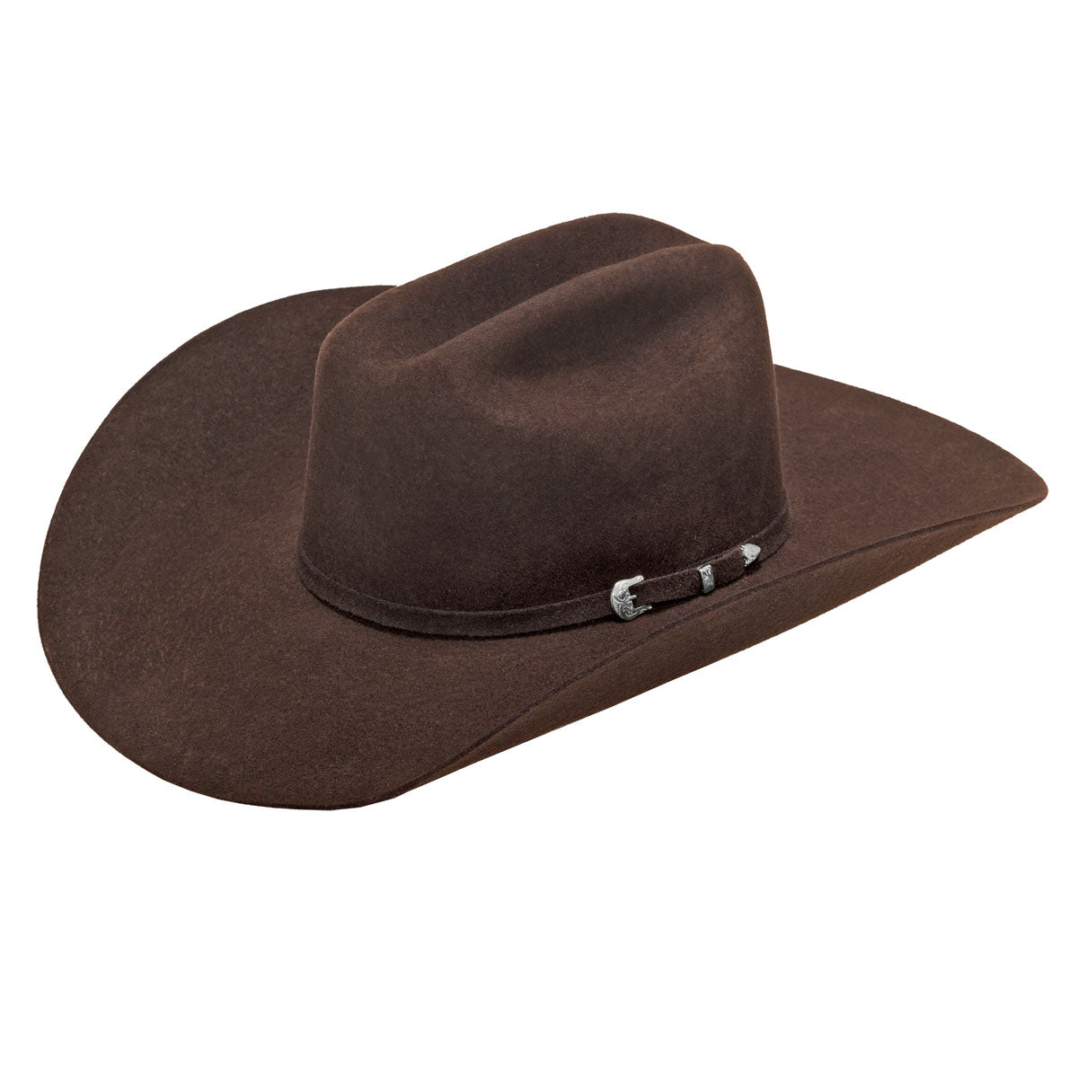 Ariat 3X Select Wool Chocolate Double S